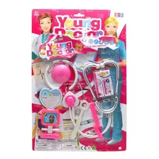 Set De Doctora Niña Kit Enfermera Infantil Juguete