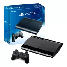 Console Ps3 Super Slim + 10 Jogos + 2 Controles