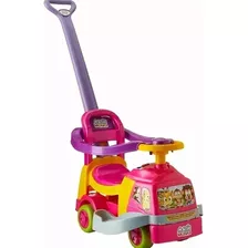 Andador Infantil Bichos - Com Aro - Rosa - Magic Toys