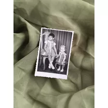 Fotografia Antiga Menina E Boneca