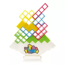 Jogo Tetra Tower - Brinquedo De Bloco / Peças De Tetris