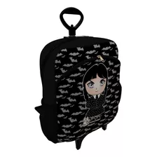 Mochila Carrinho Escolar Volta Aulas Menina Addams