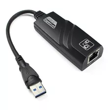 10 Adaptador Gigabit Lan Ether 10/100/1000 Not Rede Usb 3.0 