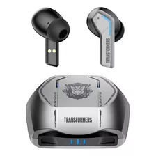 Audífonos In-ear Gamer Inalámbricos Transformers Bluetooth Tf-t06 Tf-t06 Plateado