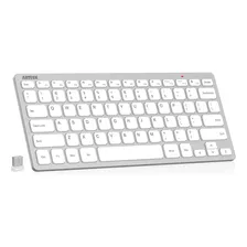 Arteck Teclado Inalámbrico 2.4g Teclado Ultradelgado Y Con Y