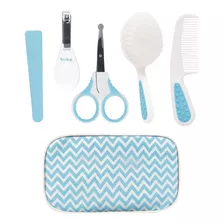 Kit Higiene Do Bebê Cuidados Completo Com Estojo Manicure