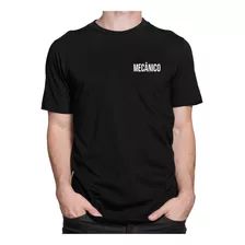 Camiseta Tradicional Algodão Mecânico Automotivo Oficina