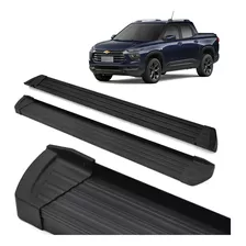 Estribo Plataforma Slim Preto Chevrolet Montana 2023 2024