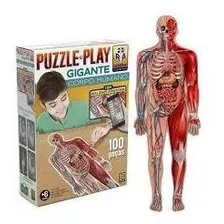 Puzzle Play Gigante - Corpo Humano