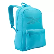 Mochila Clasica Reebok Logo Bordado 1405 Azul Para Mujer