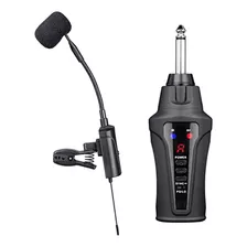 Pro Uhf Inalámbrico Condensador Sax Micrófono Sistema