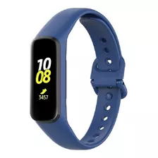 Pulseira De Silicone Para Smartwatch Fit2 R220 Fit 2 R220 Cor Azul-marinho Largura 16 Mm