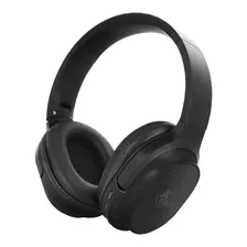 Audífonos Inalámbricos Xtech Rook Micrófono Bluetooth Negro Color Negro