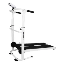 Esteira Mecânica Self Machine C/ Display Mile Fitness 2023 Cor Branco