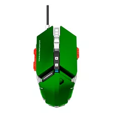 Mouse Mecanico Para Jogo Usb Gamemax Gx9 Verde