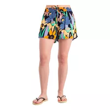 Roxy Salty Tan Short Mujer