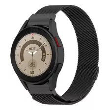 Pulseira Redge Metal Para Galaxy Watch 5 Pro 45mm Sm-r920 Cor Preto