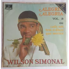 Lp - Wilson Simonal - Vol. 3 - 1969 Odeon