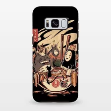 Estuche Artscase Para iPhone Y Samsung Diseño Ramen Poo