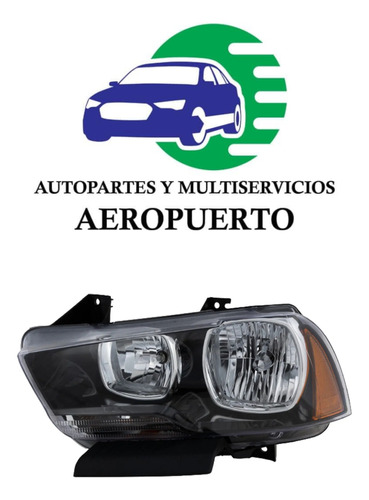 2011-2012-2013-2014 Dodge Charger Faro Foco Unidad Nueva Lh! Foto 2