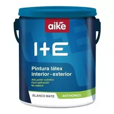 Latex Interior Exterior Blanco De Aike X 4 Lts 