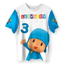 Camiseta Infantil Pocoyo Personalizada
