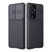 Wefor Funda Para Samsung Galaxy S21 Ultra (2021), Camshield 