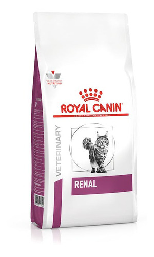Alimento Royal Canin Veterinary Diet Feline Renal Para Gato Adulto Sabor Mix En Bolsa De 2 kg