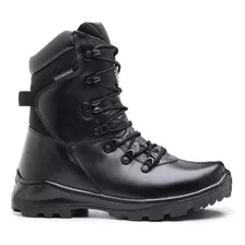 Bota Acero Tiger Extra Brilho Em Couro Animal Legitimo