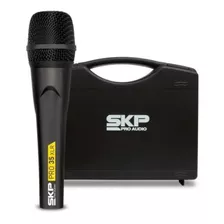 Microfone De Mão Skp Pro 35xlr Dinâmico Profissional C/ Cabo