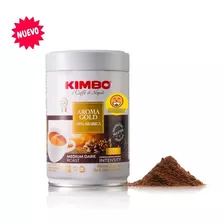 Café Italiano Kimbo Aroma Gold 100% Arábica, Molido,250 G