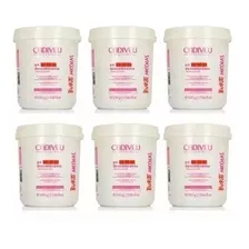 Kit C/6 Pó Descolorante Buriti Mechas 500g Cadiveu + Brinde