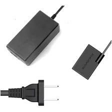 Adaptador Ca Ack-e18 Com Acoplador Dr-e18 Para Bateria Canon Cor Preto