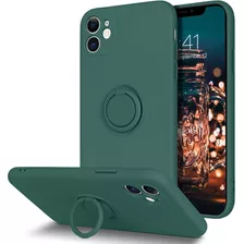Funda Protectora Bentoben Para iPhone 11 (verde Oscuro)