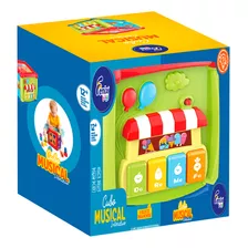 Cubo Interativo Musical Baby Fbb-698 - Fenix