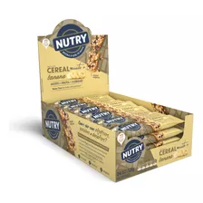 Barra De Cereais Nutry Banana Muito +caixa C/24 Unidades