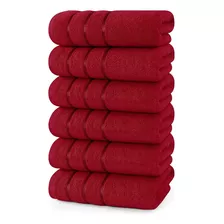 Utopia Towels - 6 Pack Viscose Hand Towels Set, (16 X 28 Pul