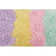 Flores De Tecido Candy Colors Para Costura E Customização