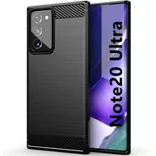 Carcasa Samsung Note 20 Ultra Acabados En Fibra De Carbono