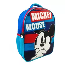 Mochila Infantil Mickey Mouse Basica Original Mk-70987