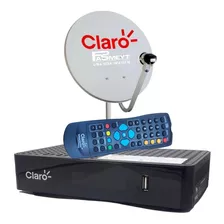 Kit Claro Pré Pago Visiontec + Antena+lnbf+receptor+cabos