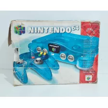 Console Nintendo 64 Anis Sabores Caixa Original Blue Azul