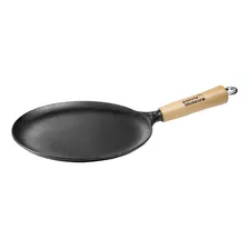 Frigideira Rasa De Ferro Panquequeira 24 Cm Panela Mineira