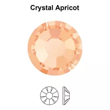 Strass Preciosa Hotfix Ss20 5mm Crystal Apricot 100 Peças