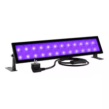 Foco Led Uv Barra Luz Negra 48w Reflector Fiesta Fluor Neon