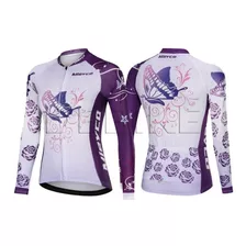 Camisa De Ciclismo Feminina Triathlon