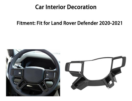 Molduras De Volante Para Land Rover Defender 2020-2021 Foto 3
