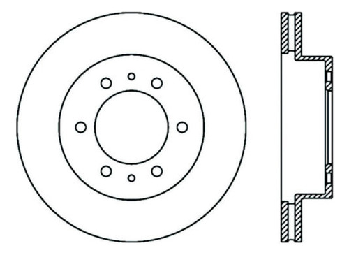 Disco Freno Del Para Hummer H3 3.5l L5 2006 Foto 4