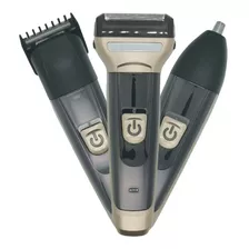 Cortadora Pelo Cabello Multiple Barba Nariz Oidos Recargable