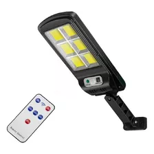 Lampara Solar En Brazo 50w Cob Led Con Control Rem.